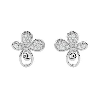 Everlee Round Diamond Stud Earrings